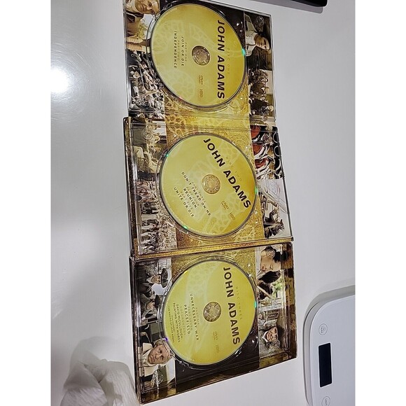 John Adams (DVD, 2008, 3-Disc Set, HBO 7-Part ) - Picture 8 of 10